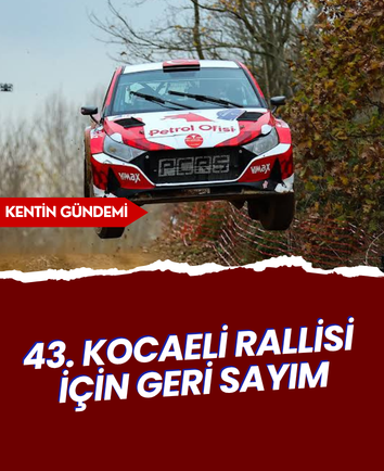 43. Kocaeli Rallisi için geri sayım
