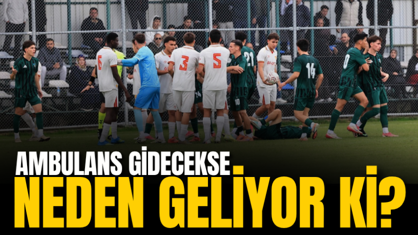 Ambulans gidecekse neden geliyor ki?