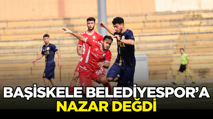 Başiskele Belediyespor’a nazar değdi