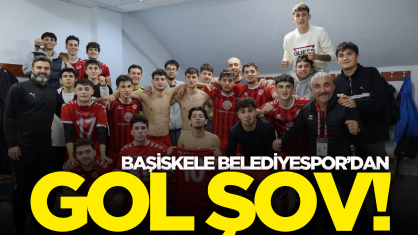Başiskele Belediyespor’dan gol şov!