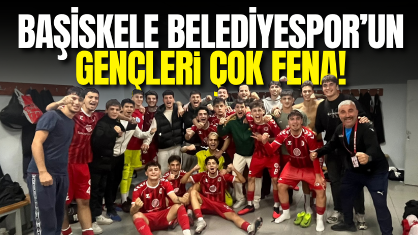 Başiskele Belediyespor’un gençleri çok fena!