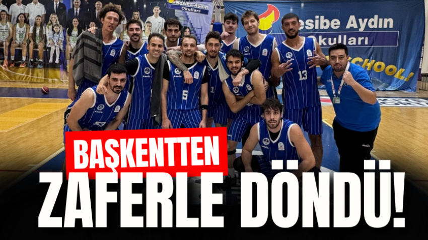 Başkentten zaferle döndü!