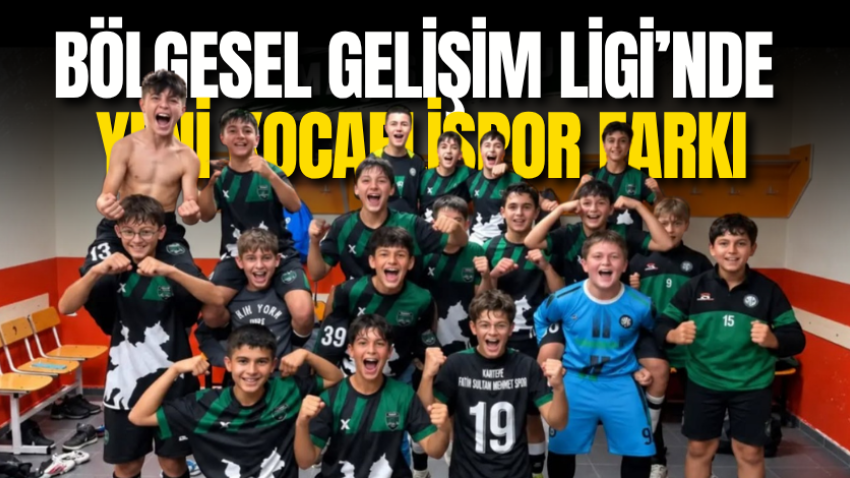 Bölgesel Gelişim Ligi’nde Yeni Kocaelispor farkı
