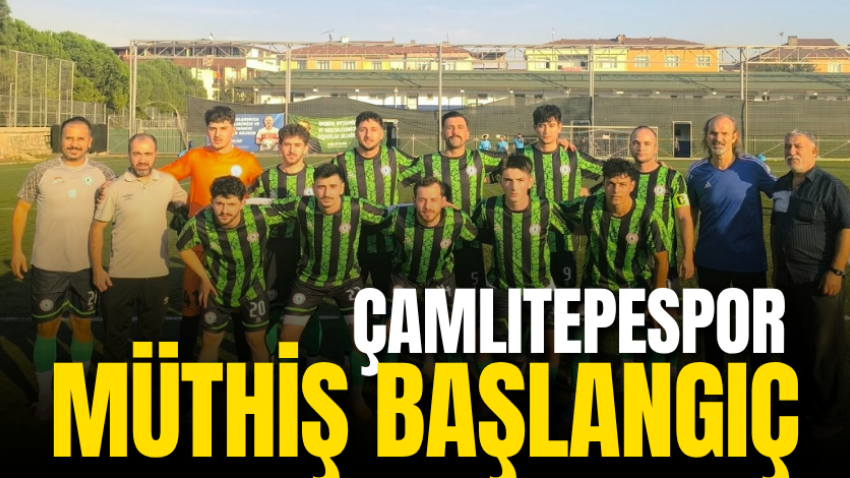 Çamlıtepespor müthiş başlangıç