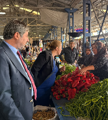 CHP Kocaeli’den Kandıra’da pazar ve üretici ziyareti