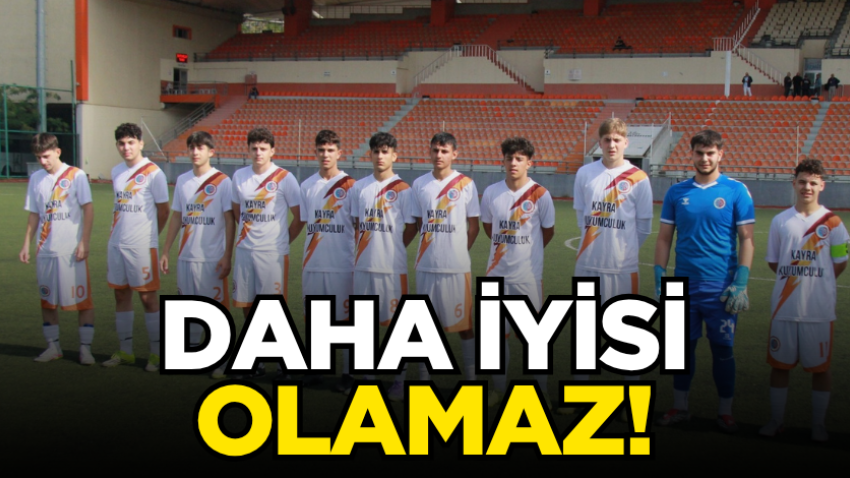 Daha iyisi olamaz! 