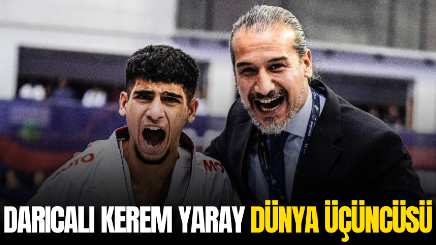 Darıcalı Kerem Yaray Dünya üçüncüsü
