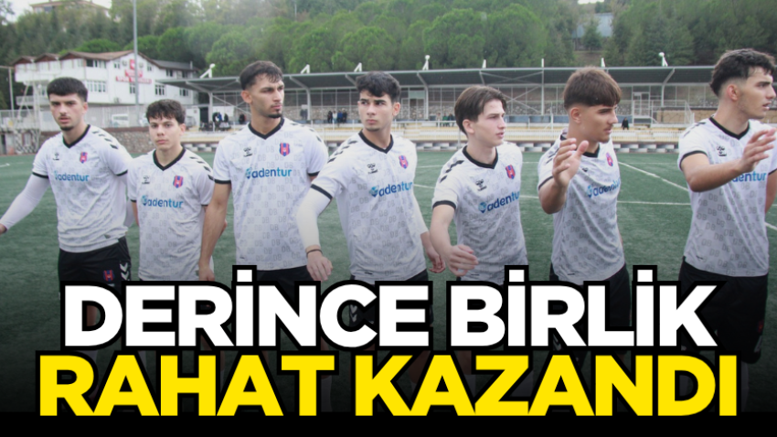 Derince Birlik rahat kazandı