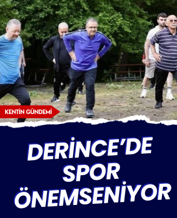 Derince’de spor önemseniyor
