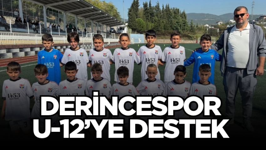 Derincespor U-12’ye destek