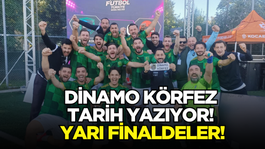 Dinamo Körfez tarih yazıyor! Yarı finaldeler!