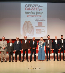 Gebze'de Gazze için "Sumud'dan Umuda" buluşması