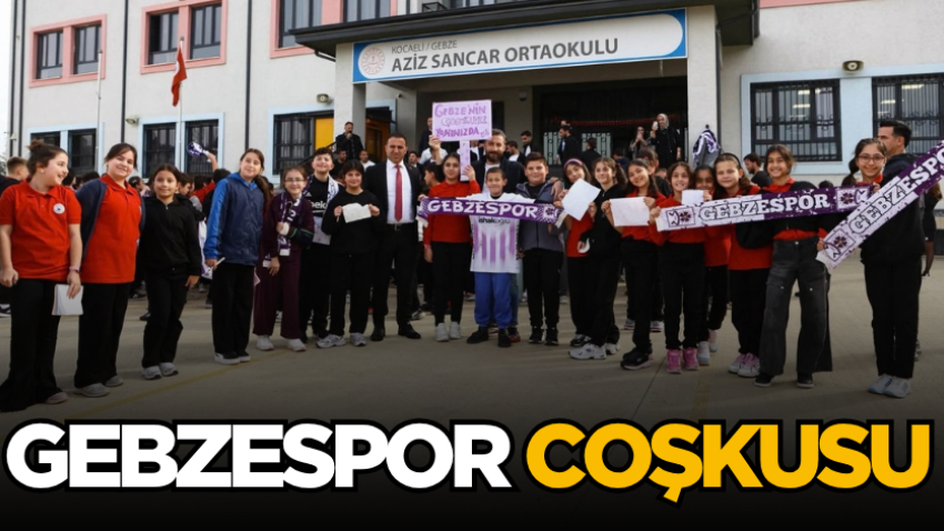 Gebzespor coşkusu