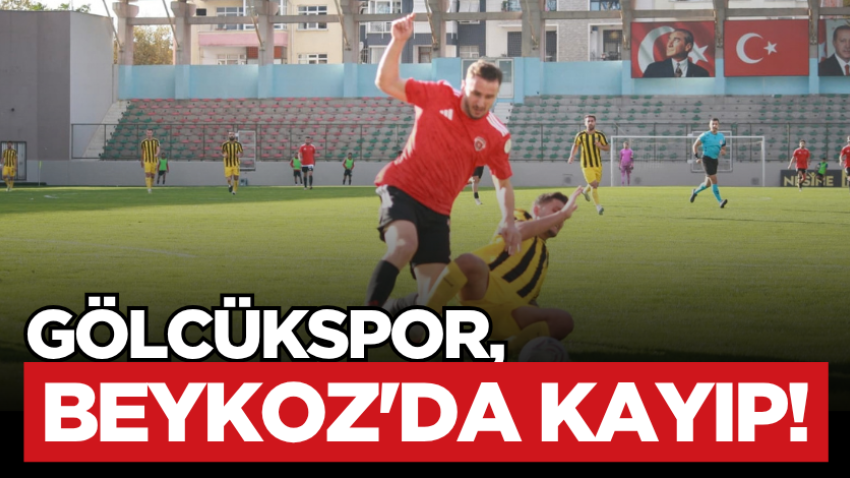 Gölcükspor, Beykoz'da kayıp!