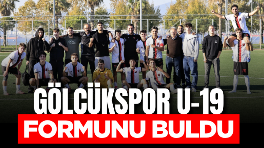Gölcükspor U-19 formunu buldu