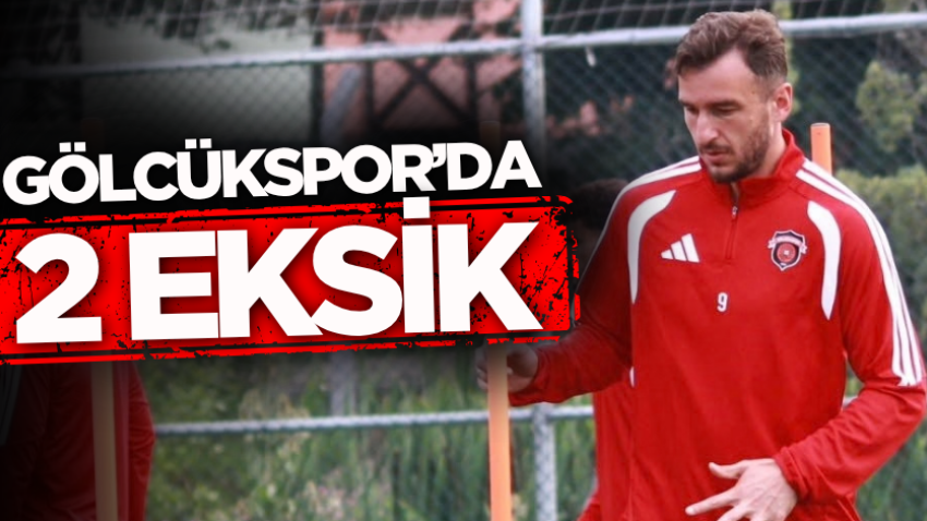 Gölcükspor’da 2 eksik