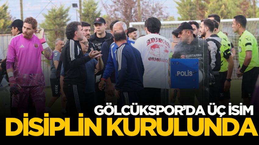 Gölcükspor’da üç isim disiplin kurulunda