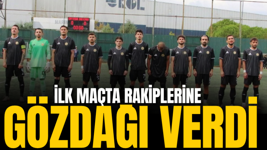İlk maçta rakiplerine gözdağı verdi