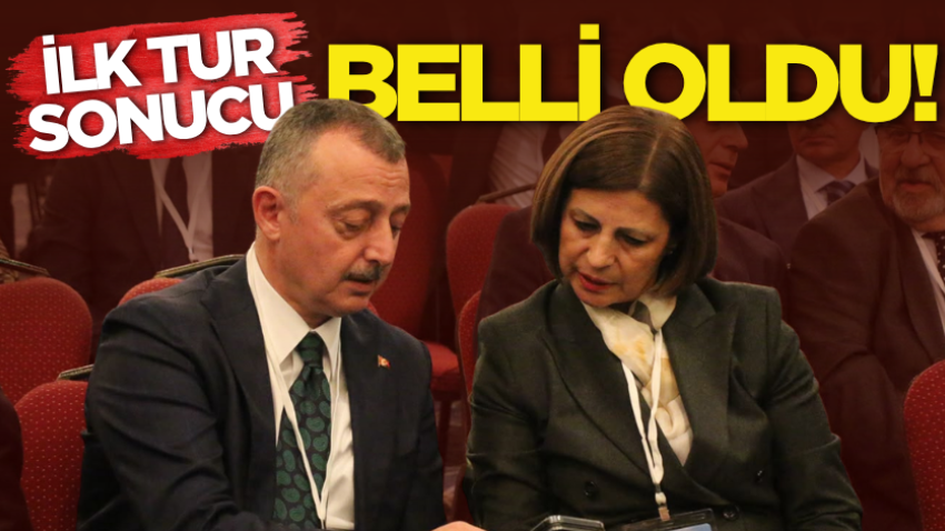 İlk tur sonucu belli oldu!