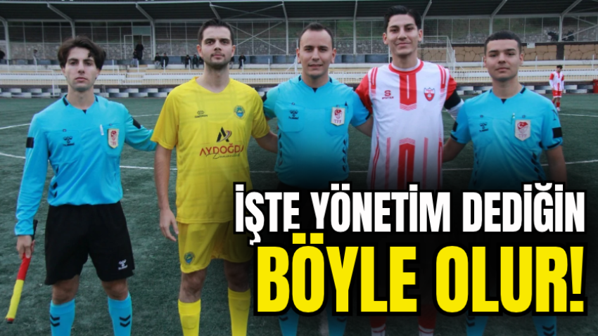 İşte yönetim dediğin böyle olur!