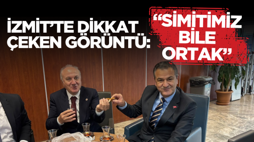 İzmit’te dikkat çeken görüntü: “Simitimiz bile ortak”