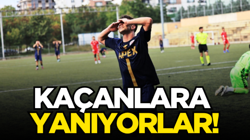 Kaçanlara yanıyorlar!