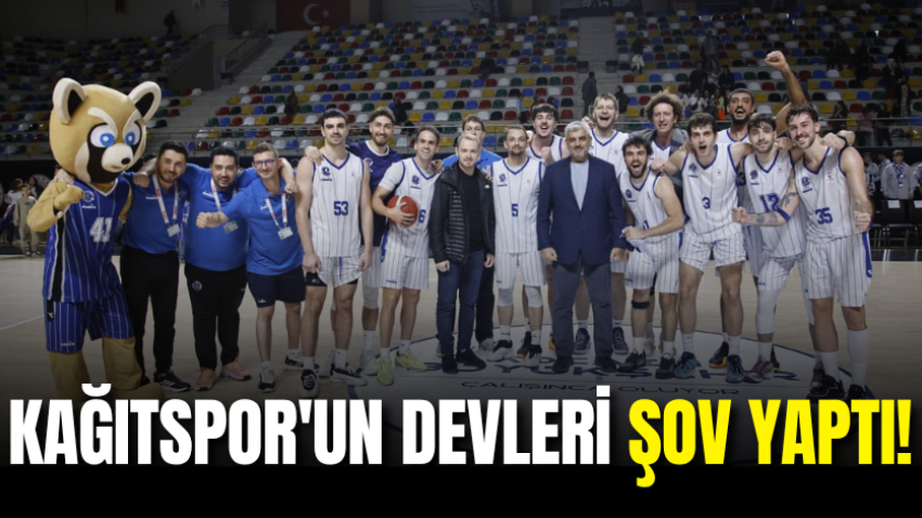 Kağıtspor'un devleri şov yaptı!