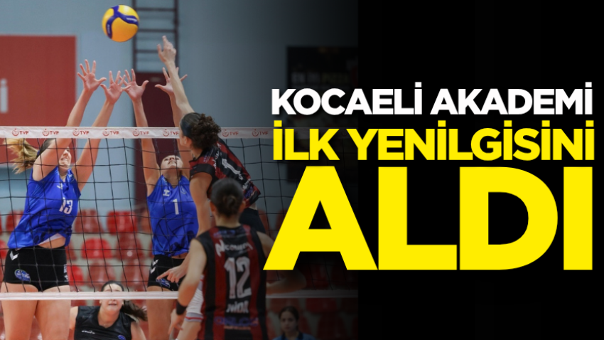 Kocaeli Akademi ilk yenilgisini aldı