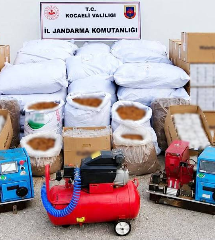 Kocaeli'de 2 milyon 450 bin liralık operasyon