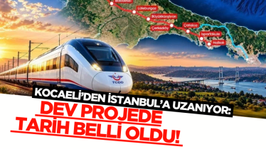 Kocaeli’den İstanbul’a uzanıyor: Dev projede tarih belli oldu! 