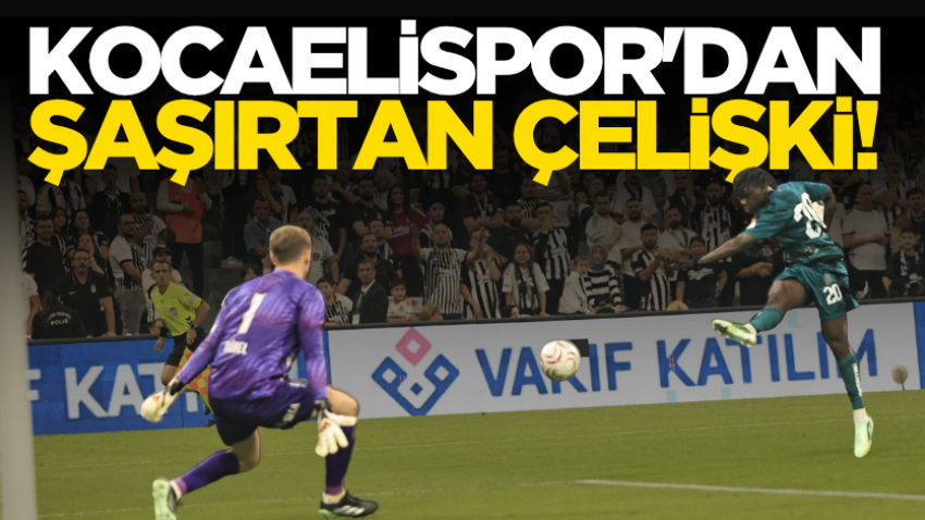 Kocaelispor'dan şaşırtan çelişki! 