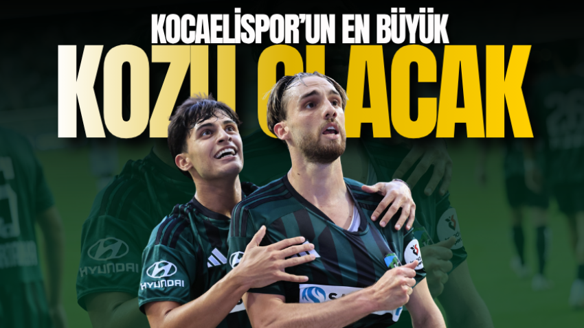 Kocaelispor’un en büyük kozu olacak 