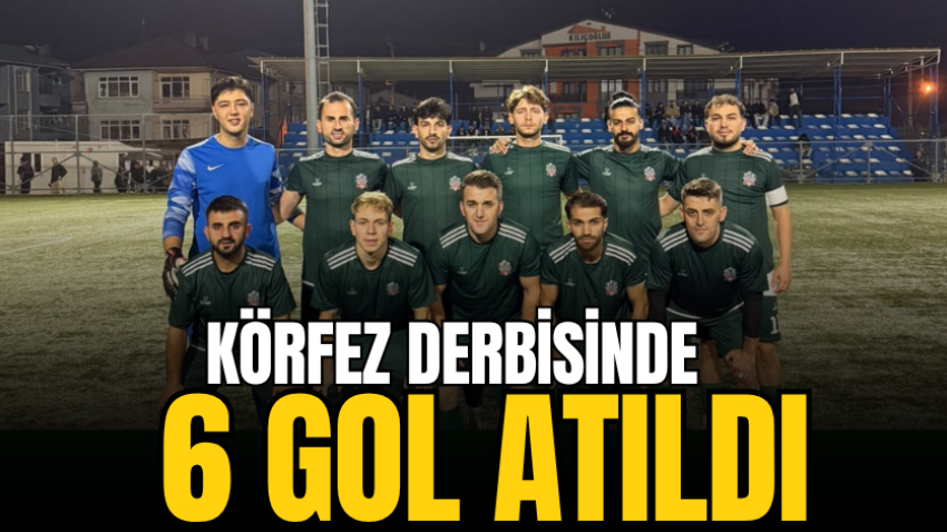 Körfez derbisinde 6 gol atıldı