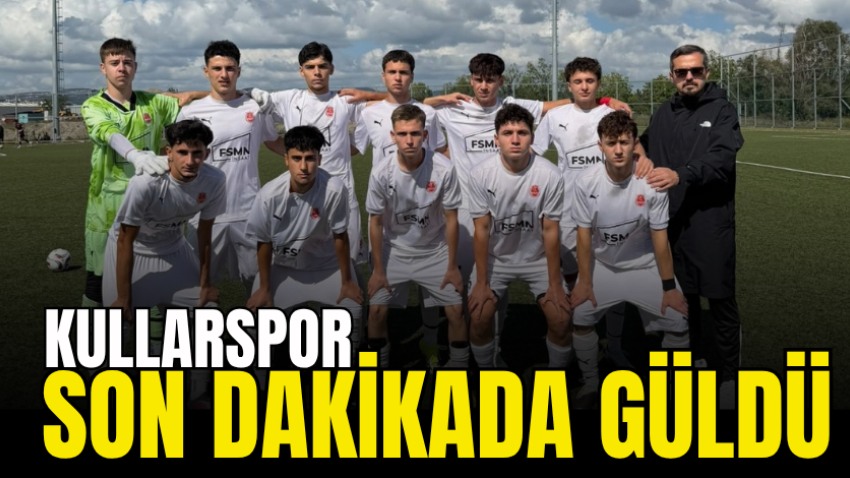 Kullarspor son dakikada güldü