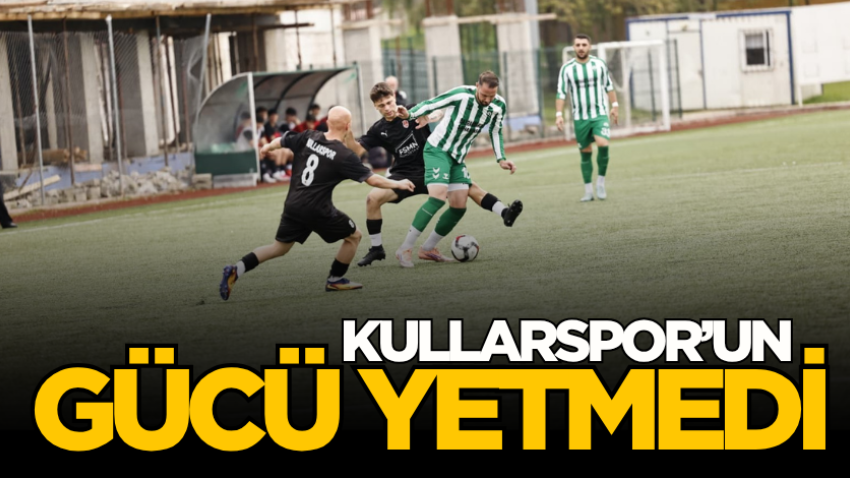 Kullarspor’un gücü yetmedi