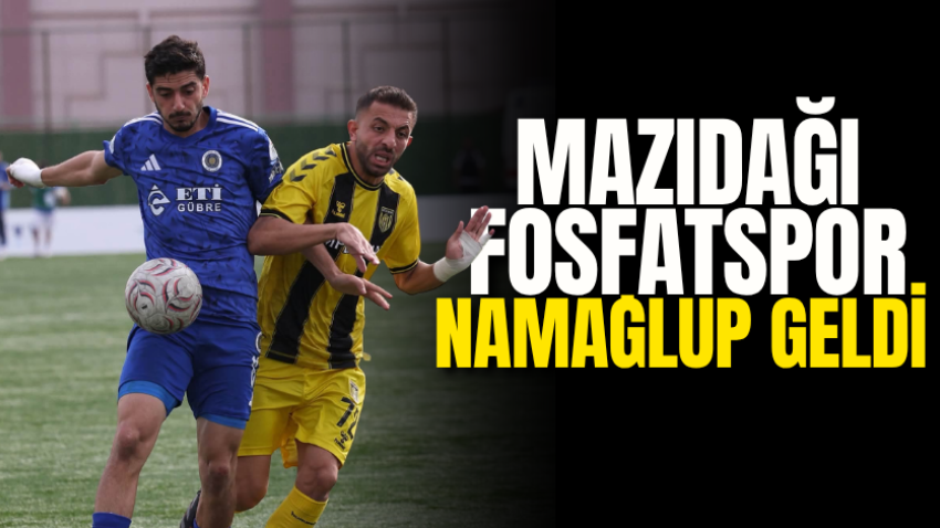 Mazıdağı Fosfatspor namağlup geldi