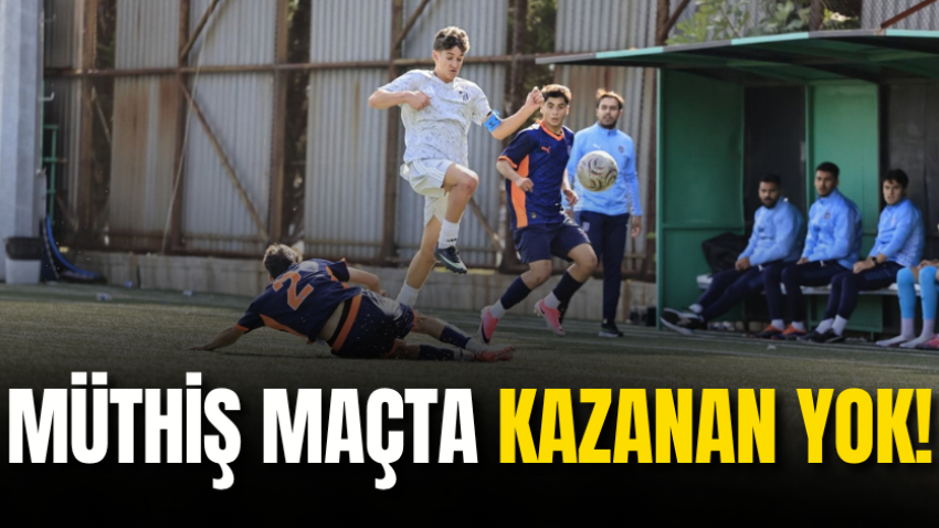 Müthiş maçta kazanan yok!