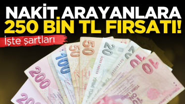 Nakit arayanlara 250 bin TL fırsatı! İşte şartları 