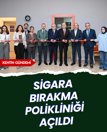 Sigara Bırakma Polikliniği açıldı