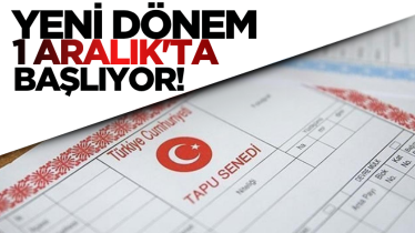 Yeni dönem 1 Aralık'ta başlıyor!