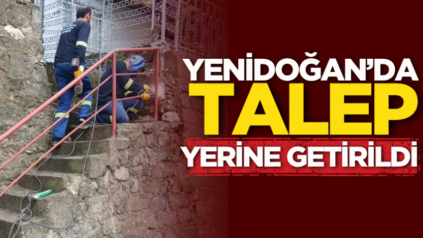 Yenidoğan’da talep yerine getirildi 
