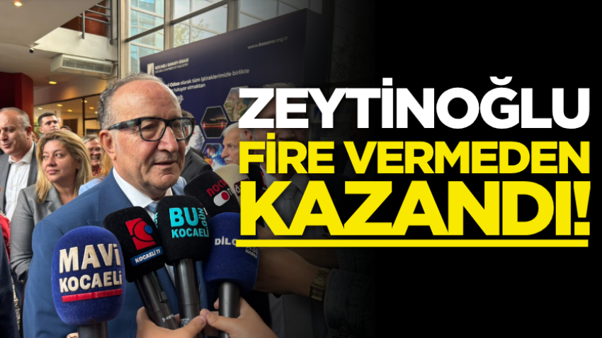 Zeytinoğlu fire vermeden kazandı! 