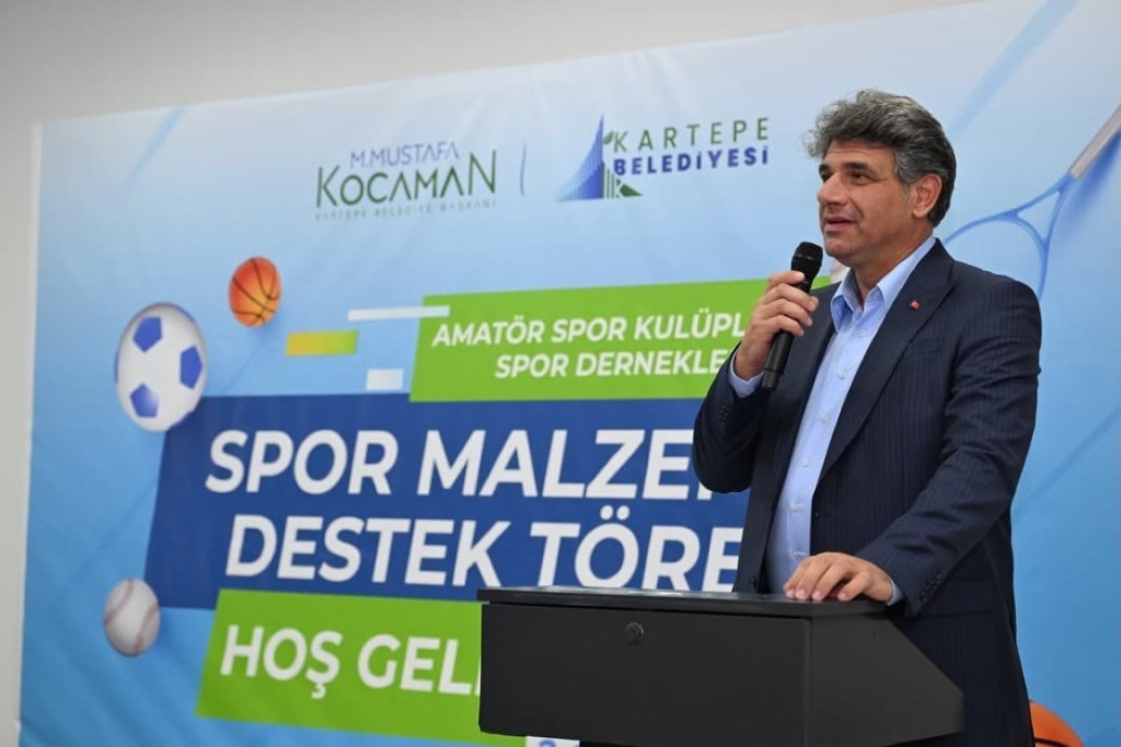 Kartepe'de amatör spor kulüplerine 3 milyon 350 bin liralık destek