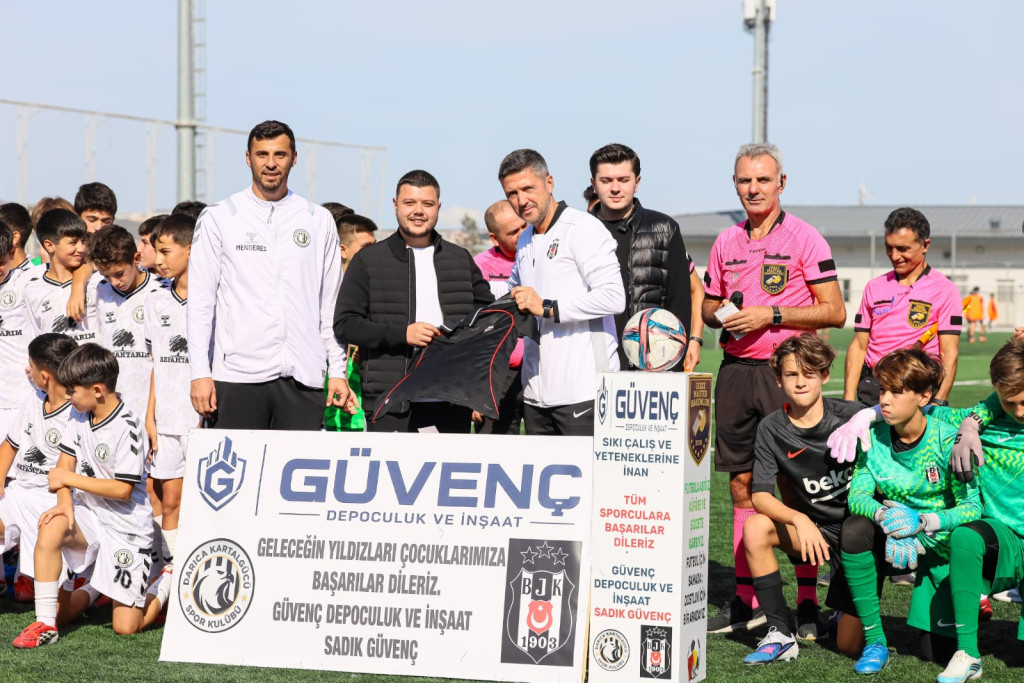 Darıca Kartalgücüspor, Beşiktaş’ı ağırladı