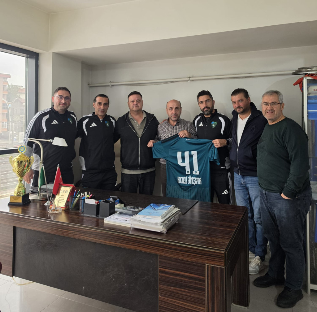 Kocaelispor’dan Kocaeli Güneşspor’a teşekkür ziyareti!