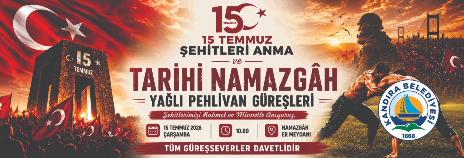 KANDIRA BELEDİYESİ 15 TEMMUZ 2026