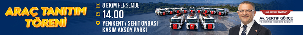 DERİNCE BELEDİYESİ ARAÇ TANITIM TÖRENİ 07-08.10.2026