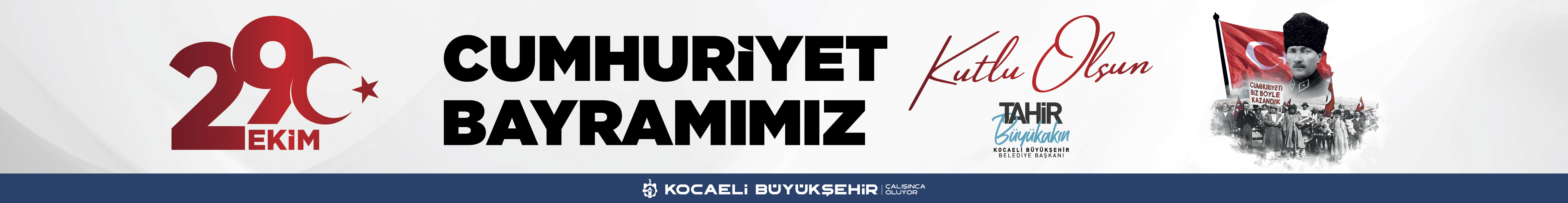 KOCAELİ BÜYÜKŞEHİR BELEDİYESİ 29 EKİM 27-28-29/10/2026 3 GÜN